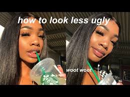 how to look less ugly you