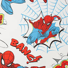 Multiple sizes available for all screen sizes. Marvel Spiderman Pow Red Wallpaper 10m Wickes Co Uk