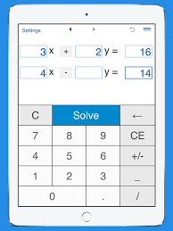 Systems Of Equations Solver App