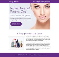personal beauty care ppv landing page 9