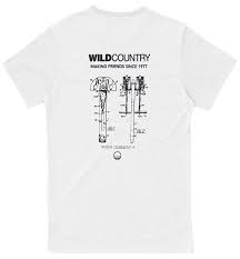 Wild Country Adult Unisex Curbar Outdoor T Shirt L Snow