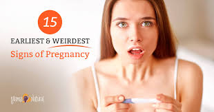 signs of pregnancy the 15 earliest