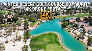 painted desert golf course community 4k