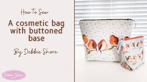 sew a cosmetic case with a oned