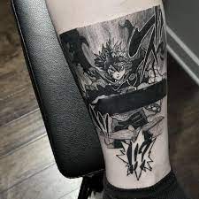 Do you like asta's demon form ? Pin By Vincent Vega On Ink Tattoos Clover Tattoos Black Tattoos