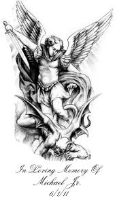 See full list on wildtattooart.com Archangel Michael Tattoo Drawings Novocom Top