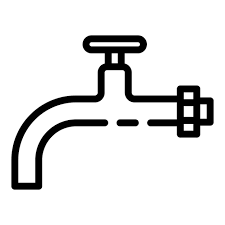 Metal Tap Icon Outline Metal Tap Vector