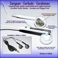 earbuds sangean high quality audio