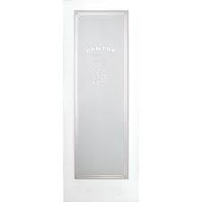 Pantry Decorative Glass Doors Pantry