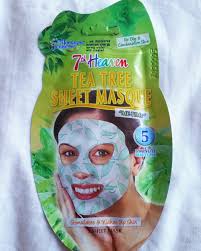 7th heaven tea tree sheet face mask