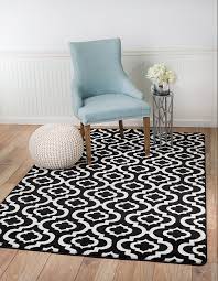 black and white non woven room carpet