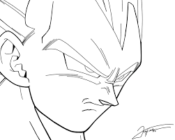 Through dragon ball z, dragon ball gt and most recently dragon ball super, the saiyans who remain alive have displayed an enormous number of these transformations. Dragonball Z Vegeta Ii Lines By Lthot On Deviantart