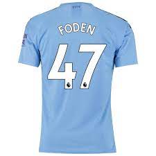 Compare phil foden to top 5 similar players similar players are based on their statistical profiles. Herren Fussball Phil Foden 47 Heimtrikot Blau Trikot 2019 20 Hemd
