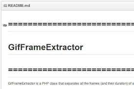 gif frame extractor php gif library