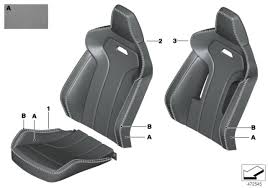 Sports Seat Cover Leather Bmw Parts