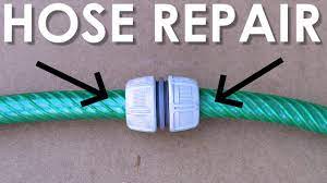 how to diy repair a damaged garden hose