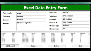 How To Create An Excel Data Entry Form With A Userform Full Tutorial