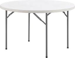 plastic folding round small table suit