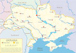 Граничи се са русијом на североистоку и истоку, белорусијом на северу. Datei Ukraina Map Polish Png Wikipedia