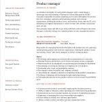 Product Manager Resume Template 2017 10 Printable Product Manager