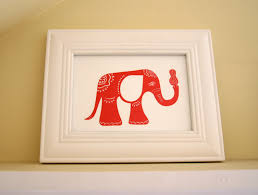 Nessy Designs Paper Cut Elephant