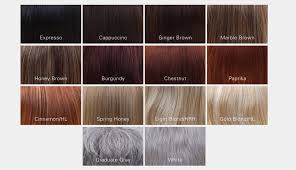 Colour Chart Belle Tress Wigs Canada