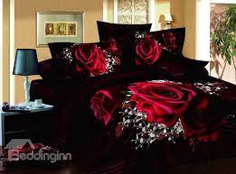 Duvet Cover Sets Rose Bedding