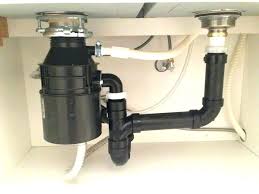 kitchen sink drain configuration