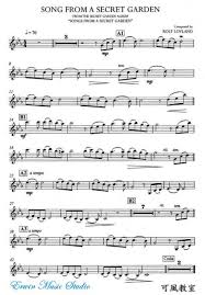 song from a secret garden violin pdf