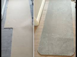 diy rug from leftover carpet simple