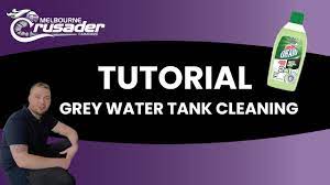 grey water tank cleaning tutorial