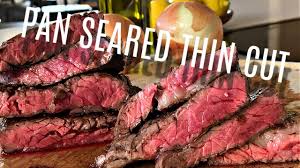 This is a very tender sirloin tip steak, almost like pot roast. Thin Steak Recipe Pan Seared On The Stove Beef Sirloin Flap Steak 100 Grass Fed Youtube