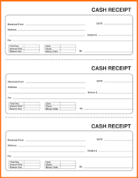 Blank Cash Free Receipt Template Word Printable Business