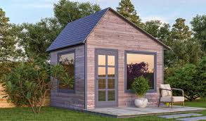 10x12 Office Shed Plan With Saltbox