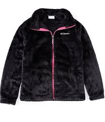 Columbia Big Girls 7 16 Fluffy Fleece Jacket