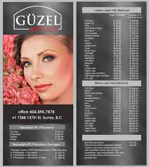 guzel hair salon and spa in surrey bc