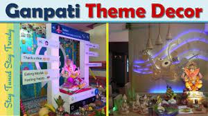 ganpati theme decoration ideas for