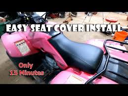 10 Minute Atv Seat Cover Install It S