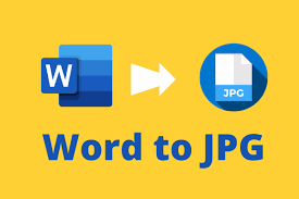 how to convert word to jpg 2 ways