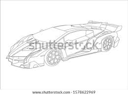 Ferrari spor araba boyama sayfasi. Lamborghini Veneno Drawing At Getdrawings Free Download
