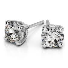 affordable diamond stud earrings in