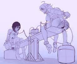 Sitsters playing on a seesaw : r/RWBYNSFW