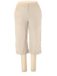 Details About Lane Bryant Women Brown Linen Pants 22 Plus