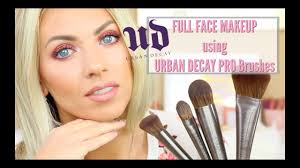 fall makeup using urban decay pro