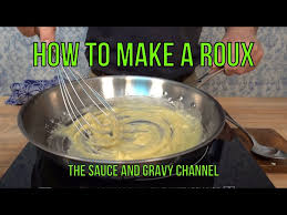 to thicken a sauce roux recipe