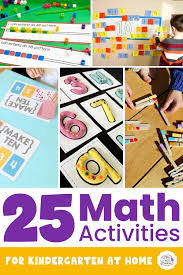 math activities for kindergarten at