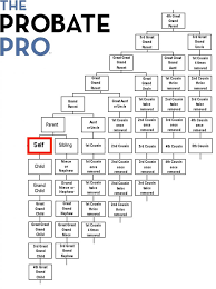 Family Tree Chart A Probated Process Performed At The