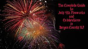 july 4th fireworks in bergen county nj