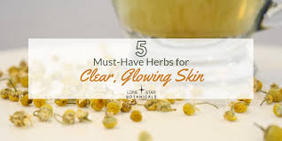 herbs for clear glowing skin