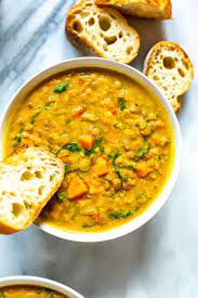 instant pot lentil soup vegetarian